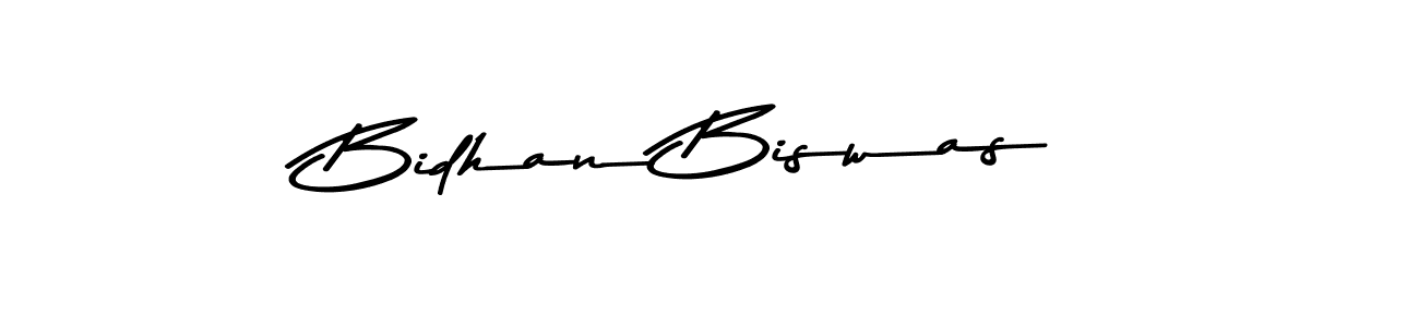 Use a signature maker to create a handwritten signature online. With this signature software, you can design (Asem Kandis PERSONAL USE) your own signature for name Bidhan Biswas. Bidhan Biswas signature style 9 images and pictures png