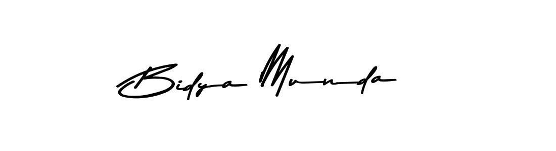 Make a beautiful signature design for name Bidya Munda. With this signature (Asem Kandis PERSONAL USE) style, you can create a handwritten signature for free. Bidya Munda signature style 9 images and pictures png