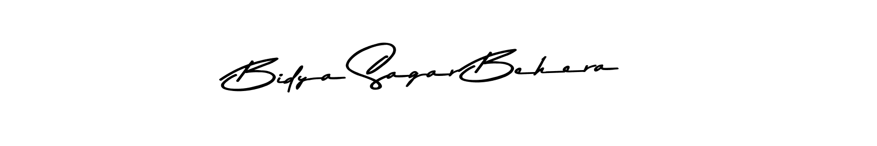 How to make Bidya Sagar Behera name signature. Use Asem Kandis PERSONAL USE style for creating short signs online. This is the latest handwritten sign. Bidya Sagar Behera signature style 9 images and pictures png