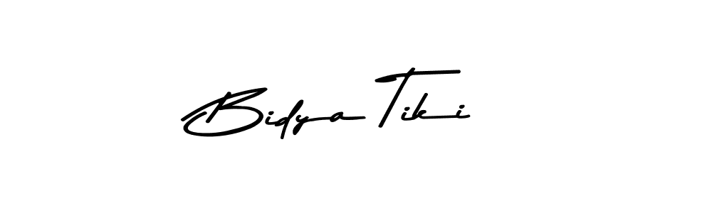 Make a beautiful signature design for name Bidya Tiki. With this signature (Asem Kandis PERSONAL USE) style, you can create a handwritten signature for free. Bidya Tiki signature style 9 images and pictures png