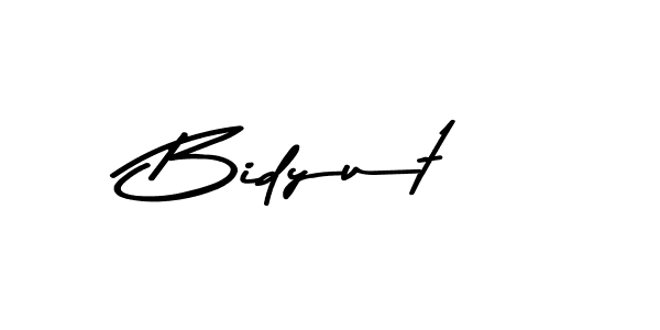 Design your own signature with our free online signature maker. With this signature software, you can create a handwritten (Asem Kandis PERSONAL USE) signature for name Bidyut. Bidyut signature style 9 images and pictures png