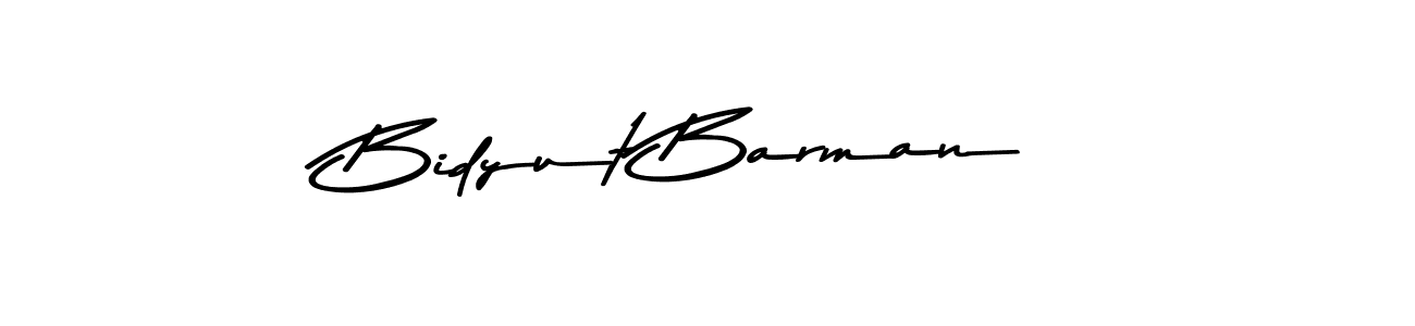 You should practise on your own different ways (Asem Kandis PERSONAL USE) to write your name (Bidyut Barman) in signature. don't let someone else do it for you. Bidyut Barman signature style 9 images and pictures png