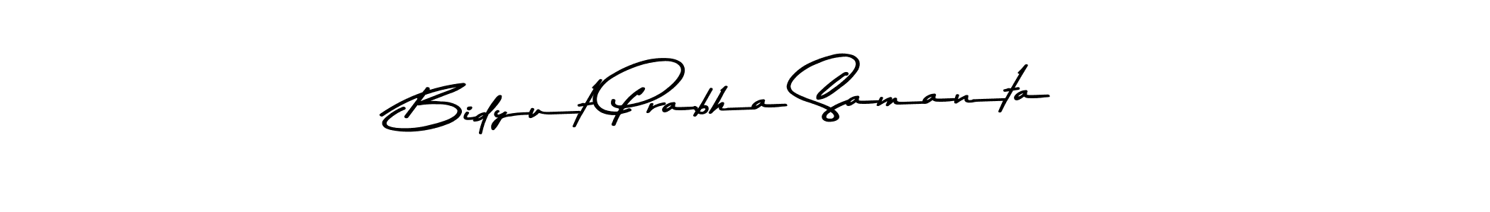 The best way (Asem Kandis PERSONAL USE) to make a short signature is to pick only two or three words in your name. The name Bidyut Prabha Samanta include a total of six letters. For converting this name. Bidyut Prabha Samanta signature style 9 images and pictures png