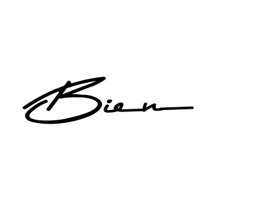 Create a beautiful signature design for name Bien. With this signature (Asem Kandis PERSONAL USE) fonts, you can make a handwritten signature for free. Bien signature style 9 images and pictures png