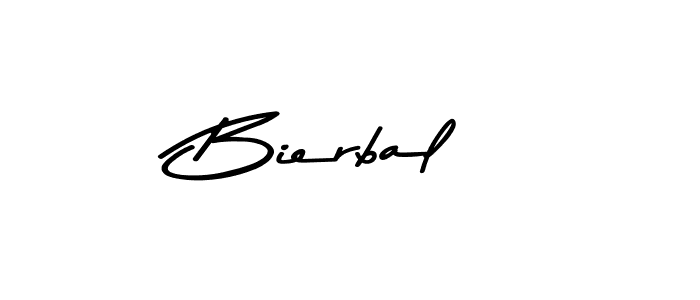 Asem Kandis PERSONAL USE is a professional signature style that is perfect for those who want to add a touch of class to their signature. It is also a great choice for those who want to make their signature more unique. Get Bierbal name to fancy signature for free. Bierbal signature style 9 images and pictures png