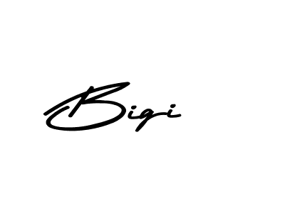 Bigi stylish signature style. Best Handwritten Sign (Asem Kandis PERSONAL USE) for my name. Handwritten Signature Collection Ideas for my name Bigi. Bigi signature style 9 images and pictures png
