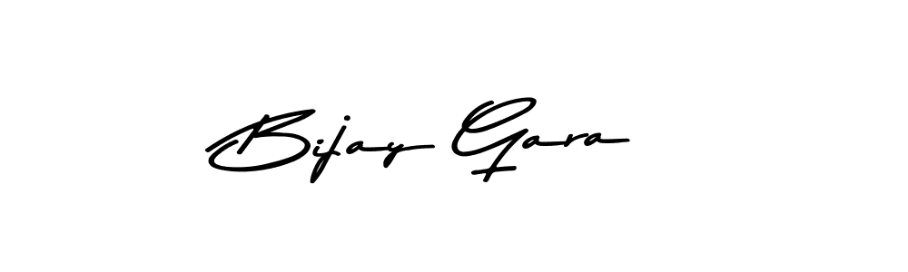 How to make Bijay Gara name signature. Use Asem Kandis PERSONAL USE style for creating short signs online. This is the latest handwritten sign. Bijay Gara signature style 9 images and pictures png