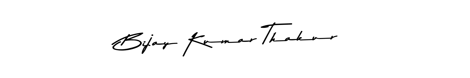 How to make Bijay Kumar Thakur name signature. Use Asem Kandis PERSONAL USE style for creating short signs online. This is the latest handwritten sign. Bijay Kumar Thakur signature style 9 images and pictures png