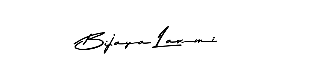 Design your own signature with our free online signature maker. With this signature software, you can create a handwritten (Asem Kandis PERSONAL USE) signature for name Bijaya Laxmi. Bijaya Laxmi signature style 9 images and pictures png