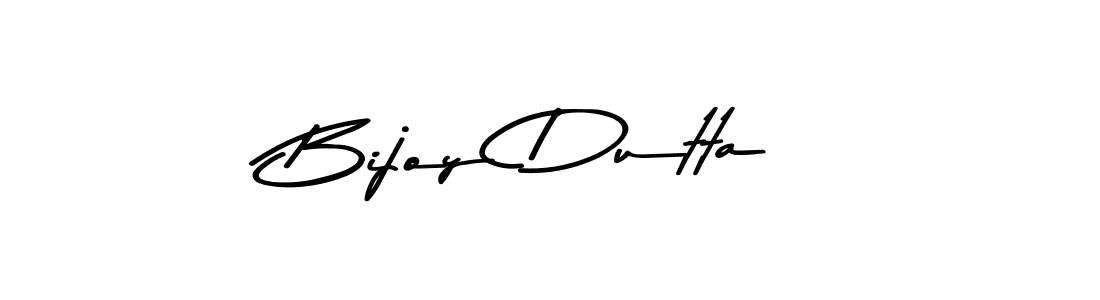 How to make Bijoy Dutta name signature. Use Asem Kandis PERSONAL USE style for creating short signs online. This is the latest handwritten sign. Bijoy Dutta signature style 9 images and pictures png