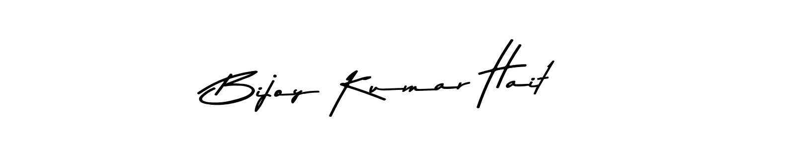 Asem Kandis PERSONAL USE is a professional signature style that is perfect for those who want to add a touch of class to their signature. It is also a great choice for those who want to make their signature more unique. Get Bijoy Kumar Hait name to fancy signature for free. Bijoy Kumar Hait signature style 9 images and pictures png