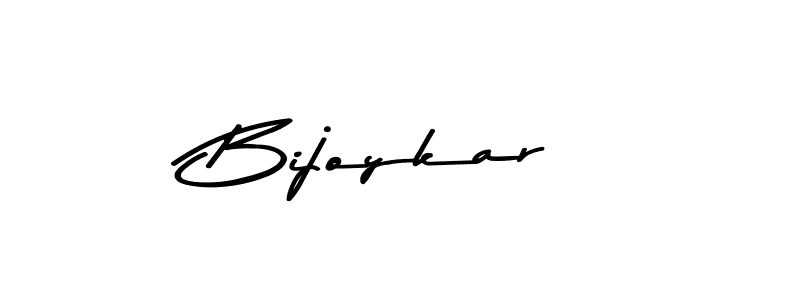 Make a beautiful signature design for name Bijoykar. With this signature (Asem Kandis PERSONAL USE) style, you can create a handwritten signature for free. Bijoykar signature style 9 images and pictures png