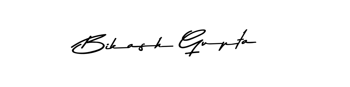 Bikash Gupta stylish signature style. Best Handwritten Sign (Asem Kandis PERSONAL USE) for my name. Handwritten Signature Collection Ideas for my name Bikash Gupta. Bikash Gupta signature style 9 images and pictures png