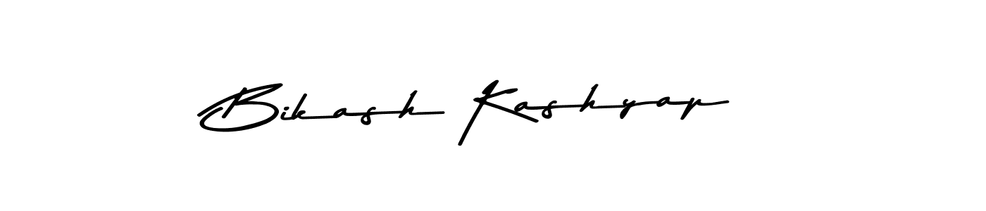 Bikash Kashyap stylish signature style. Best Handwritten Sign (Asem Kandis PERSONAL USE) for my name. Handwritten Signature Collection Ideas for my name Bikash Kashyap. Bikash Kashyap signature style 9 images and pictures png