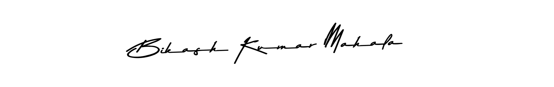This is the best signature style for the Bikash Kumar Mahala name. Also you like these signature font (Asem Kandis PERSONAL USE). Mix name signature. Bikash Kumar Mahala signature style 9 images and pictures png