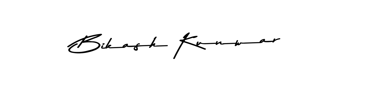 Here are the top 10 professional signature styles for the name Bikash Kunwar. These are the best autograph styles you can use for your name. Bikash Kunwar signature style 9 images and pictures png