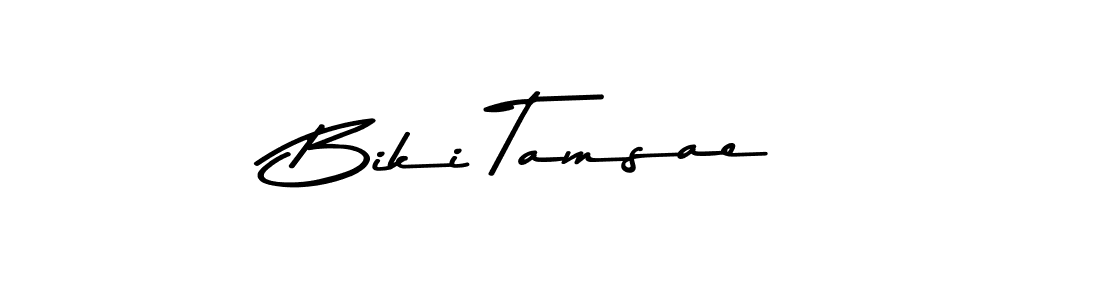 This is the best signature style for the Biki Tamsae name. Also you like these signature font (Asem Kandis PERSONAL USE). Mix name signature. Biki Tamsae signature style 9 images and pictures png