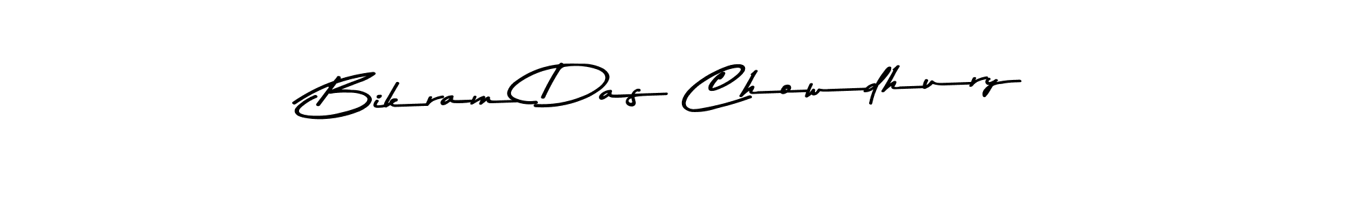 Create a beautiful signature design for name Bikram Das Chowdhury. With this signature (Asem Kandis PERSONAL USE) fonts, you can make a handwritten signature for free. Bikram Das Chowdhury signature style 9 images and pictures png