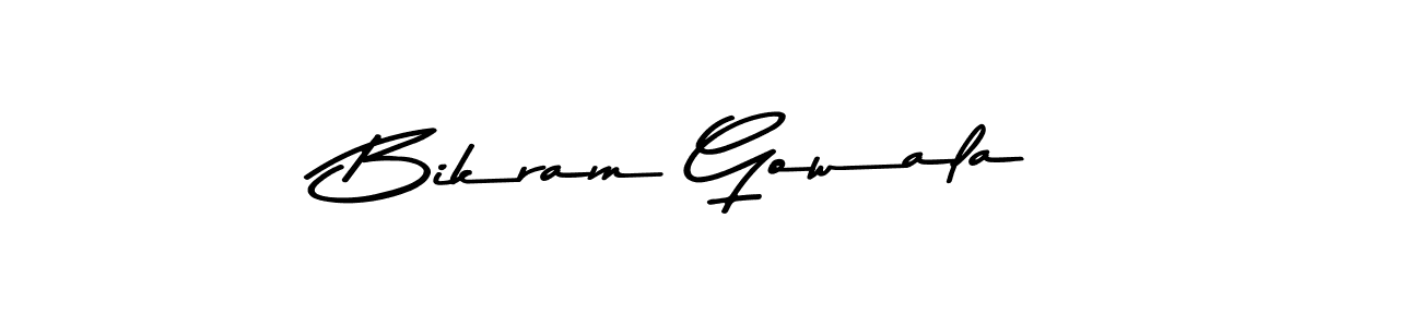 Asem Kandis PERSONAL USE is a professional signature style that is perfect for those who want to add a touch of class to their signature. It is also a great choice for those who want to make their signature more unique. Get Bikram Gowala name to fancy signature for free. Bikram Gowala signature style 9 images and pictures png