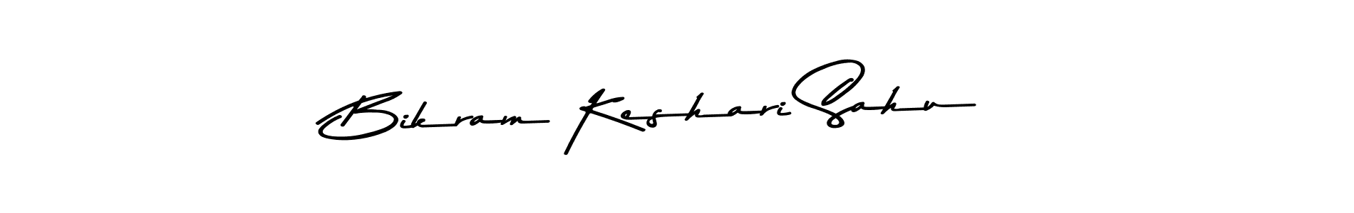 Use a signature maker to create a handwritten signature online. With this signature software, you can design (Asem Kandis PERSONAL USE) your own signature for name Bikram Keshari Sahu. Bikram Keshari Sahu signature style 9 images and pictures png