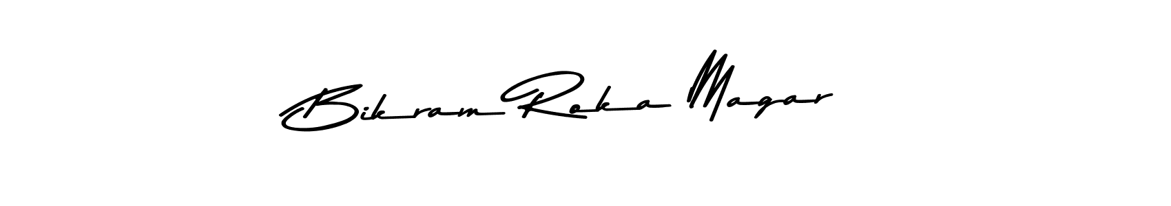 Also we have Bikram Roka Magar name is the best signature style. Create professional handwritten signature collection using Asem Kandis PERSONAL USE autograph style. Bikram Roka Magar signature style 9 images and pictures png