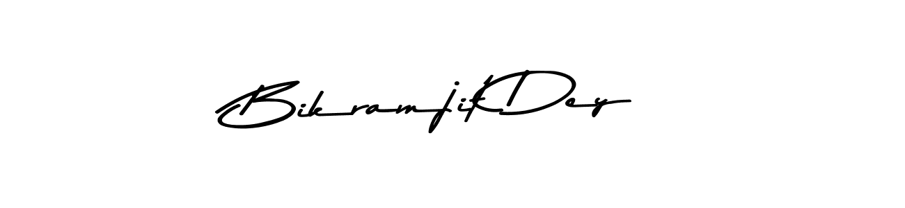 How to make Bikramjit Dey signature? Asem Kandis PERSONAL USE is a professional autograph style. Create handwritten signature for Bikramjit Dey name. Bikramjit Dey signature style 9 images and pictures png