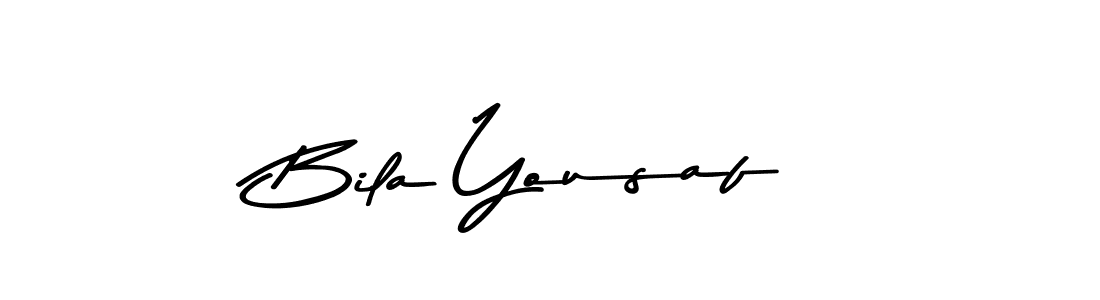 Make a beautiful signature design for name Bila Yousaf. Use this online signature maker to create a handwritten signature for free. Bila Yousaf signature style 9 images and pictures png