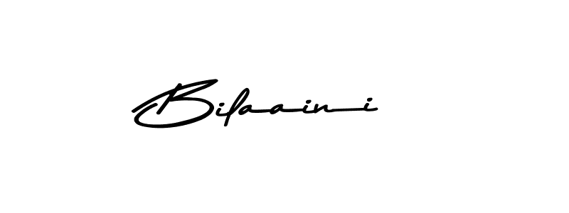 Design your own signature with our free online signature maker. With this signature software, you can create a handwritten (Asem Kandis PERSONAL USE) signature for name Bilaaini. Bilaaini signature style 9 images and pictures png