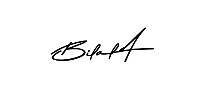 Once you've used our free online signature maker to create your best signature Asem Kandis PERSONAL USE style, it's time to enjoy all of the benefits that Bilal A name signing documents. Bilal A signature style 9 images and pictures png