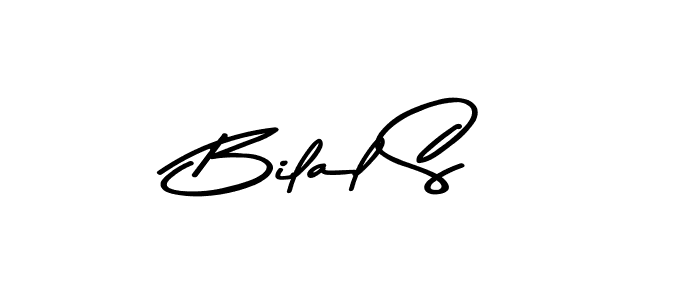 How to Draw Bilal S signature style? Asem Kandis PERSONAL USE is a latest design signature styles for name Bilal S. Bilal S signature style 9 images and pictures png