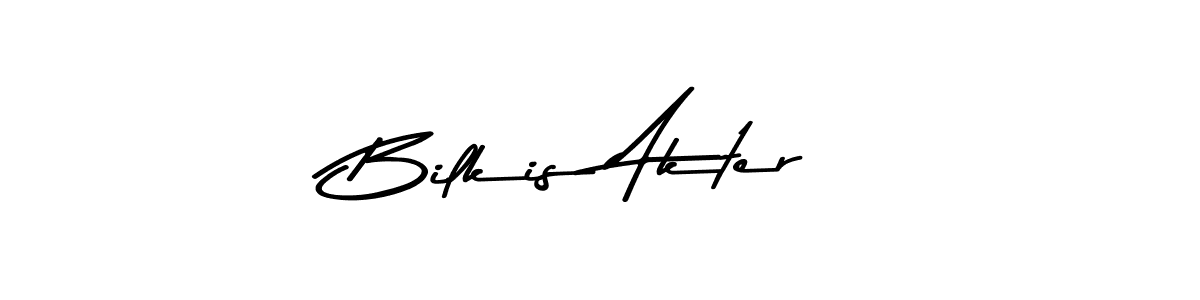 This is the best signature style for the Bilkis Akter name. Also you like these signature font (Asem Kandis PERSONAL USE). Mix name signature. Bilkis Akter signature style 9 images and pictures png