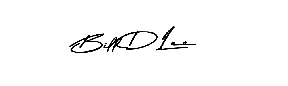 How to make Bill D Lee name signature. Use Asem Kandis PERSONAL USE style for creating short signs online. This is the latest handwritten sign. Bill D Lee signature style 9 images and pictures png