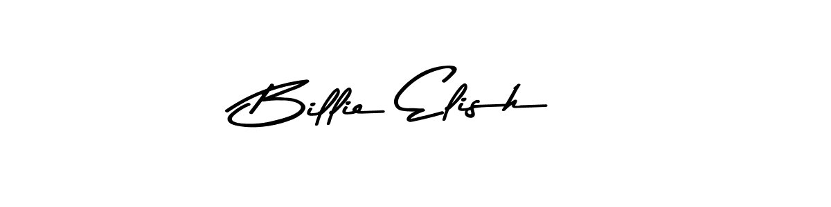 Make a beautiful signature design for name Billie Elish. With this signature (Asem Kandis PERSONAL USE) style, you can create a handwritten signature for free. Billie Elish signature style 9 images and pictures png