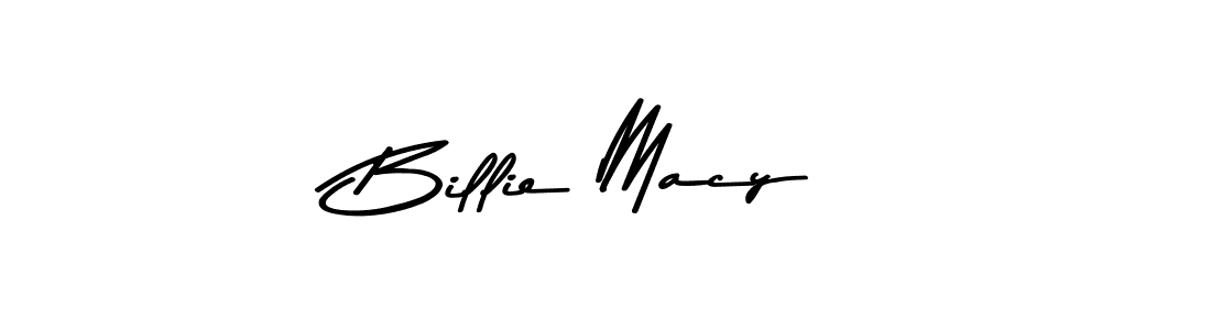 Use a signature maker to create a handwritten signature online. With this signature software, you can design (Asem Kandis PERSONAL USE) your own signature for name Billie Macy. Billie Macy signature style 9 images and pictures png