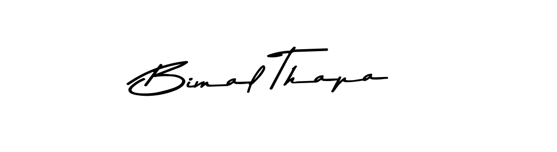 Similarly Asem Kandis PERSONAL USE is the best handwritten signature design. Signature creator online .You can use it as an online autograph creator for name Bimal Thapa. Bimal Thapa signature style 9 images and pictures png