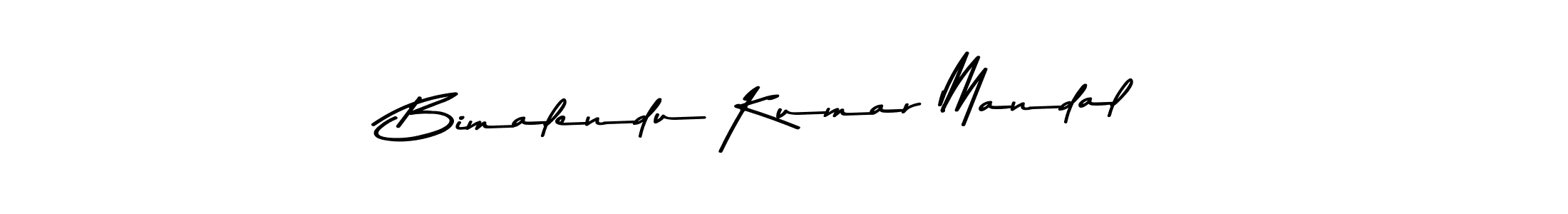 Design your own signature with our free online signature maker. With this signature software, you can create a handwritten (Asem Kandis PERSONAL USE) signature for name Bimalendu Kumar Mandal. Bimalendu Kumar Mandal signature style 9 images and pictures png