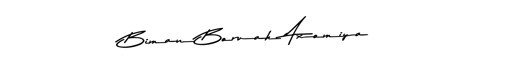How to make Biman Boruah Axomiya signature? Asem Kandis PERSONAL USE is a professional autograph style. Create handwritten signature for Biman Boruah Axomiya name. Biman Boruah Axomiya signature style 9 images and pictures png