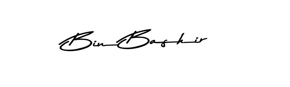 Make a beautiful signature design for name Bin Bashir. With this signature (Asem Kandis PERSONAL USE) style, you can create a handwritten signature for free. Bin Bashir signature style 9 images and pictures png