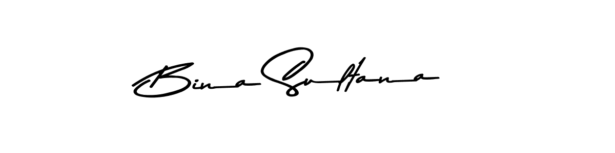 Make a beautiful signature design for name Bina Sultana. Use this online signature maker to create a handwritten signature for free. Bina Sultana signature style 9 images and pictures png