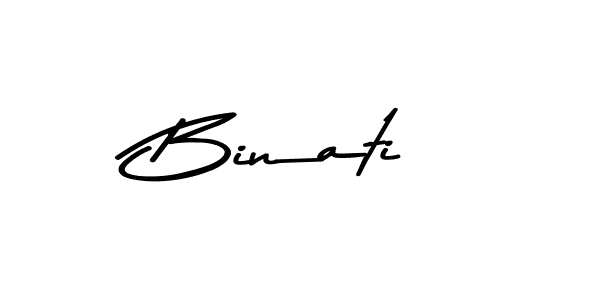 Also we have Binati name is the best signature style. Create professional handwritten signature collection using Asem Kandis PERSONAL USE autograph style. Binati signature style 9 images and pictures png