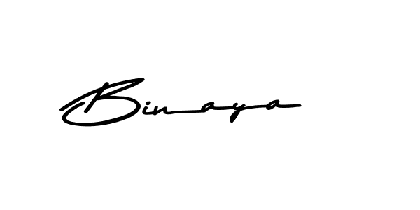 Create a beautiful signature design for name Binaya. With this signature (Asem Kandis PERSONAL USE) fonts, you can make a handwritten signature for free. Binaya signature style 9 images and pictures png