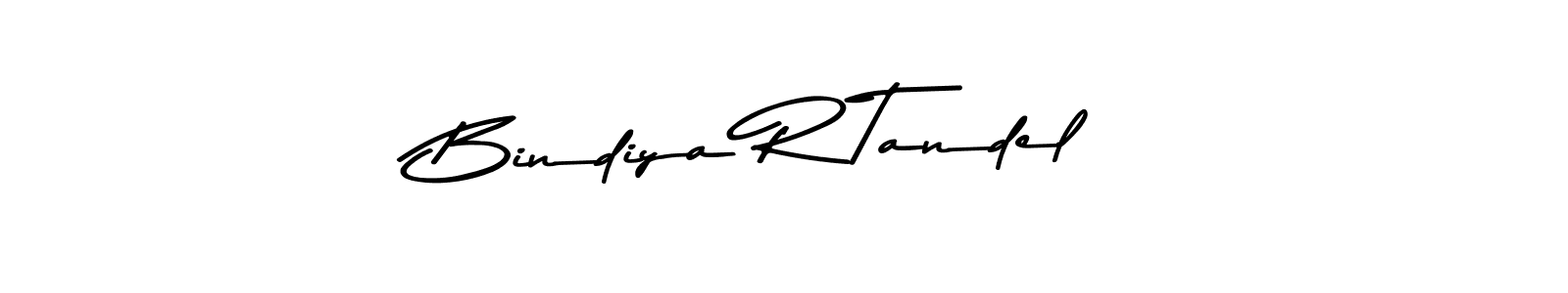 Bindiya R Tandel stylish signature style. Best Handwritten Sign (Asem Kandis PERSONAL USE) for my name. Handwritten Signature Collection Ideas for my name Bindiya R Tandel. Bindiya R Tandel signature style 9 images and pictures png