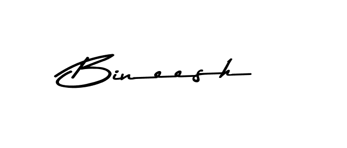 The best way (Asem Kandis PERSONAL USE) to make a short signature is to pick only two or three words in your name. The name Bineesh include a total of six letters. For converting this name. Bineesh signature style 9 images and pictures png