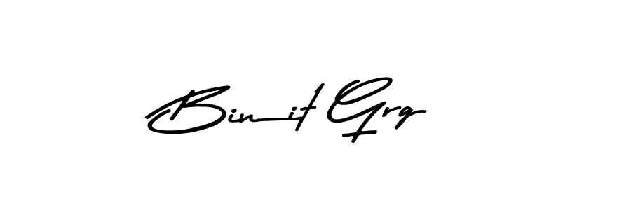 Also we have Binit Grg name is the best signature style. Create professional handwritten signature collection using Asem Kandis PERSONAL USE autograph style. Binit Grg signature style 9 images and pictures png