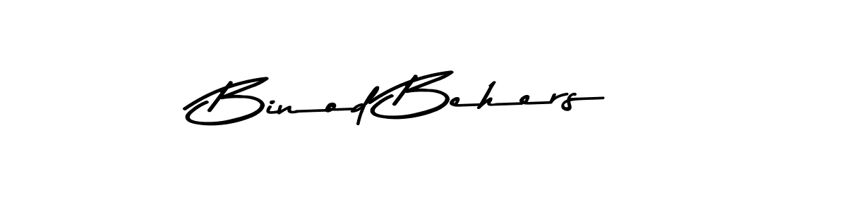 The best way (Asem Kandis PERSONAL USE) to make a short signature is to pick only two or three words in your name. The name Binod Behers include a total of six letters. For converting this name. Binod Behers signature style 9 images and pictures png