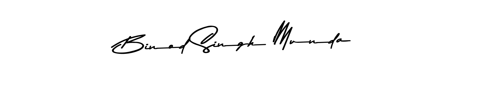 Use a signature maker to create a handwritten signature online. With this signature software, you can design (Asem Kandis PERSONAL USE) your own signature for name Binod Singh Munda. Binod Singh Munda signature style 9 images and pictures png