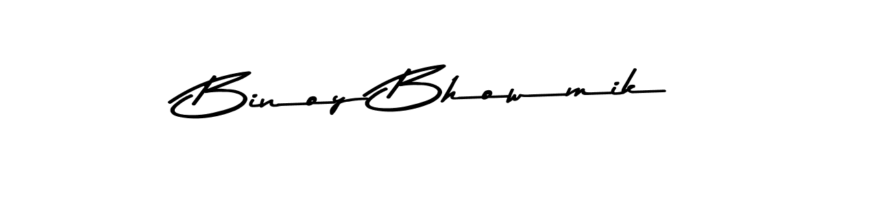 Binoy Bhowmik stylish signature style. Best Handwritten Sign (Asem Kandis PERSONAL USE) for my name. Handwritten Signature Collection Ideas for my name Binoy Bhowmik. Binoy Bhowmik signature style 9 images and pictures png