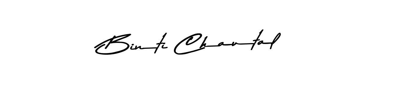 Similarly Asem Kandis PERSONAL USE is the best handwritten signature design. Signature creator online .You can use it as an online autograph creator for name Binti Chautal. Binti Chautal signature style 9 images and pictures png