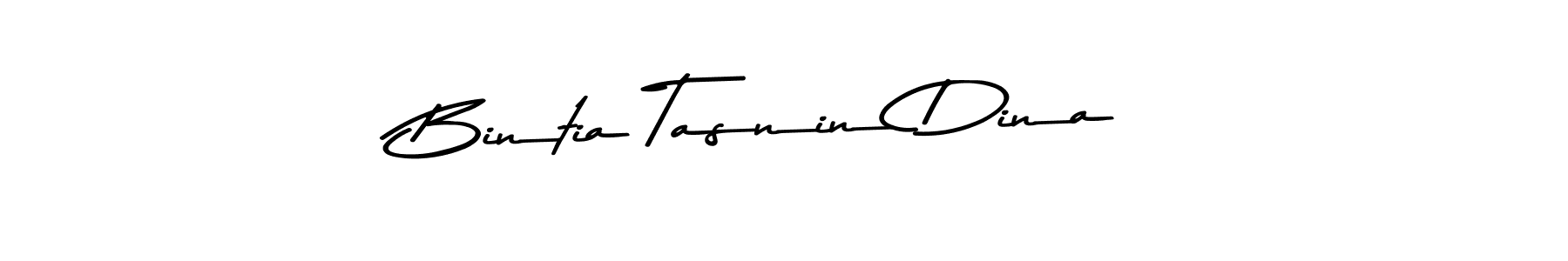 Create a beautiful signature design for name Bintia Tasnin Dina. With this signature (Asem Kandis PERSONAL USE) fonts, you can make a handwritten signature for free. Bintia Tasnin Dina signature style 9 images and pictures png