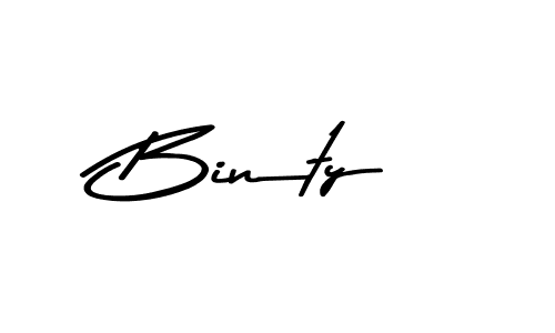 You should practise on your own different ways (Asem Kandis PERSONAL USE) to write your name (Binty) in signature. don't let someone else do it for you. Binty signature style 9 images and pictures png